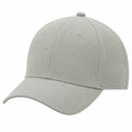 Casquette de baseball taille unique en tissu beige à visière courbée style décontracté