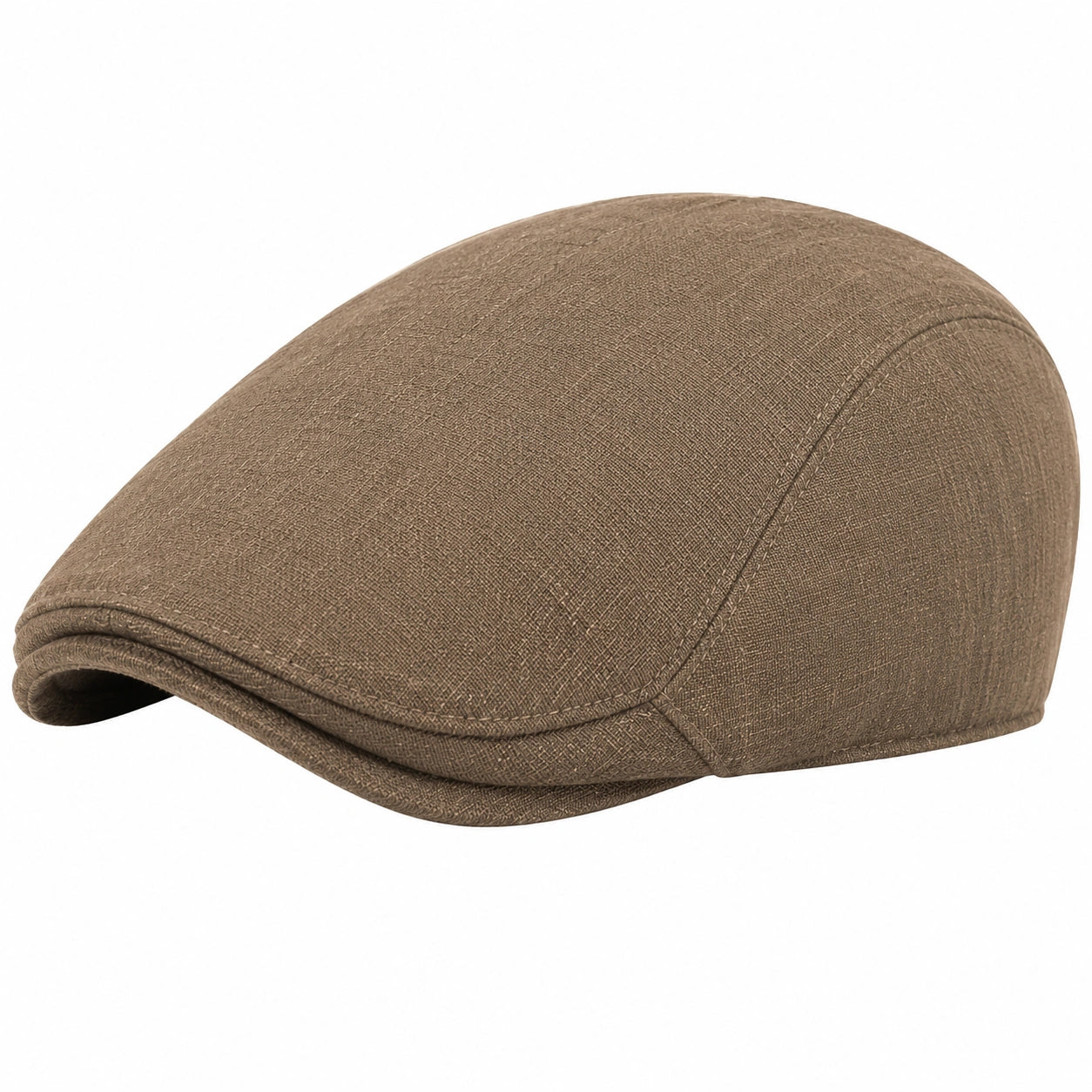 Casquette plate taille unique textile gris anthracite réglable style urbain